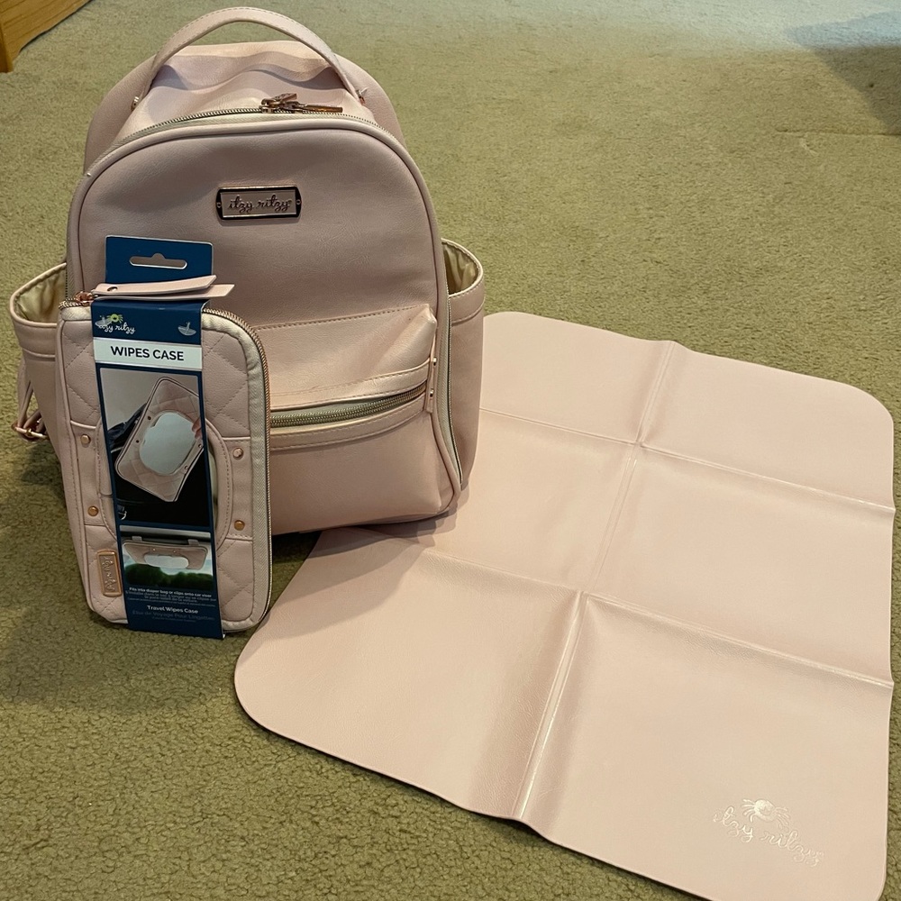 Itzy Ritzy Mini Diaper Bag- Blush